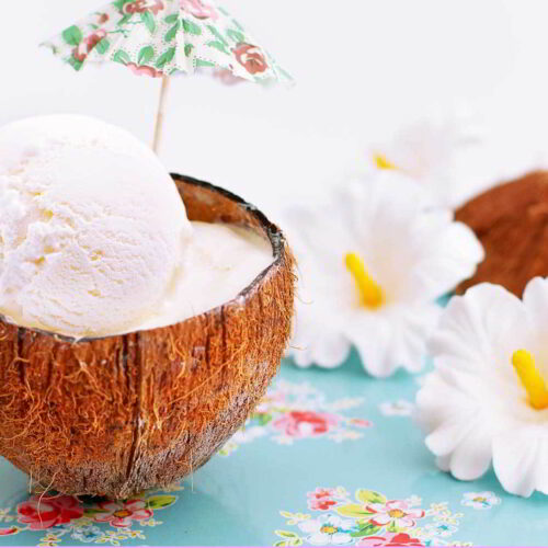 Helado de Coco