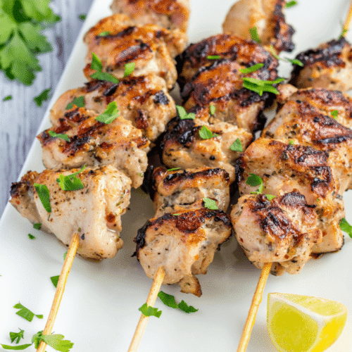 Brochetas de Pollo