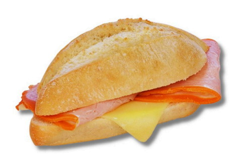 Montadito Lomo Adobado Queso