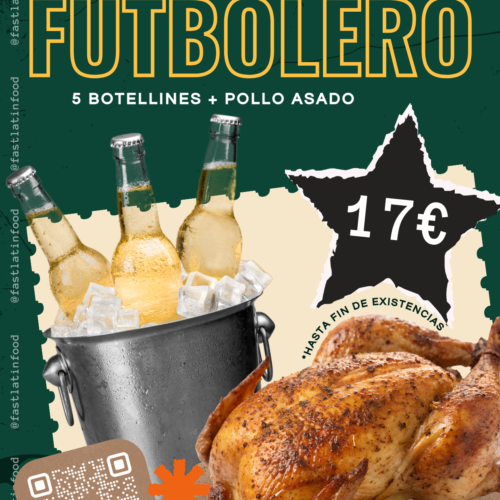 POLLO ASADO FUTBOLERO