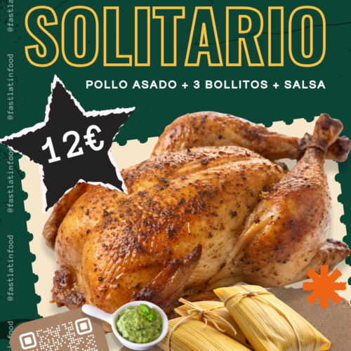 POLLO ASADO SOLITARIO